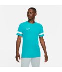 Dri-fit Academy T-shirt + Short Turquoise/Grijs_1