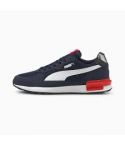 Graviton Sneakers Marineblauw/Wit/Rood_1