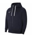 Park20 Hoodie met lange Rits Donkerblauw Junior