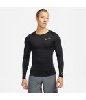 Pro Dri-Fit Trainingstop lange mouwen Zwart/Wit_1