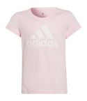 Essentials T-shirt met Logo Meisjes Roze/Wit_1