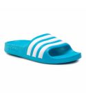 Adilette Aqua Junior Blauw/Wit_1