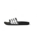 Adilette Comfort Badslippers Junior Zwart/Zilver_1