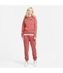 Essential Fleece Joggingpak Dames Roest/Zwart_1