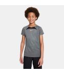 Dri-Fit Academy T-shirt Junior Grijs/Zwart/Peach_1