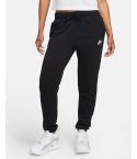 Club Fleece Joggingbroek Dames Zwart/Wit_1