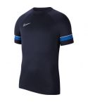 Dri-Fit Academy T-shirt Donkerblauw/Wit_1