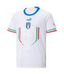 FIGC Away Shirt Replica Junior Wit/Blauw_1