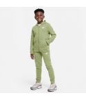 Joggingpak met lange rits Junior Olijfgroen_1