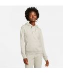 Club Fleece Hoodie met kap Dames Grijs_1