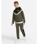 Tracksuit Junior Kaki/Zwart/Wit_1