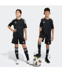 Tiro23 T-shirt en Short Junior Zwart/Wit_1