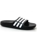 Adidas Slippers Kids Aqua Zwart/Wit