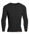 Knapman Pro Compressie Shirt Lange Mouw Zwart_1