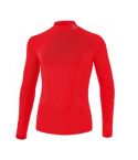 Athletic Longsleeve Nekkraag Rood 