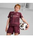 MCFC Third Jersey en Short Junior Bordeaux/Goud_1