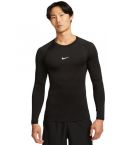 Nike Pro Long Sleeve Zwart/Wit_1