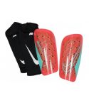 Mercurial Lite Scheenbeschermers Rood/Turquoise_1