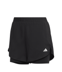 Running 2-in-1 Short Dames Zwart_1