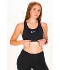 Nike Dri-Fit Swoosh Sportbh Zwart/Wit/Grijs_1
