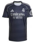 Real Madrid Away Shirt 2025/26 Donkergrijs/Zilver/Lichtgroen_1