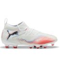 Future 8 Match FG/AG Junior Wit/Zwart/Oranje/Blauw_1