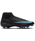 Zoom Superfly 10 Academy FG/MG Zwart/Lichtblauw_1