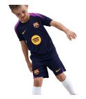 FCB Dri-Fit Strike T-shirt & Short Junior Donkerblauw/Paars/Geel _1