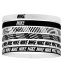 Nike Flex Haarbandjes 6-Pack Zwart/Wit