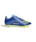 F50 Messi Club FG/MG Junior Blauw/Geel_1