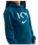 Kylian Mbappé Club Fleece Joggingspak Curaçao Blauw/Lichtblauw_1