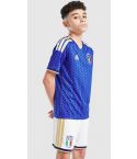 FIGC Italië Home Shirt & Short WK26 Junior Blauw/Wit/Goud_1