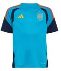 RFEF Spanje Training T-shirt WK26 Junior Curaçao/Marine/Geel_1
