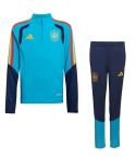 RFEF Spanje Trainingspak WK26 Junior Curaçao/Marine/Geel _1