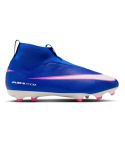 Zoom Superfly 10 Academy FG/MG Junior Blauw/Wit/Roze_1