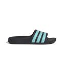 Adilette Aqua Kids Zwart/Turquoise_1