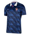 FFF Frankrijk Home Shirt WK26 Donkerblauw/Wit/Brons_1