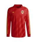 RBFA België Retro Home Shirt 1986 Rood/Geel/Zwart_1