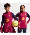 FC Barcelona Dri-Fit Strike Trainingspak Junior Bordeaux/Geel/Blauw_1