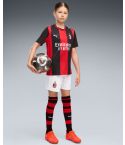 AC Milan Home Shirt & Short 2026/27 Junior Rood/Zwart/Wit_1
