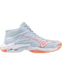 Wave Lightning Elite Mid Lichtblauw/Wit/Oranje_1