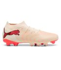 Future 9 Match FG/AG Beige/Bordeaux/Oranje_1