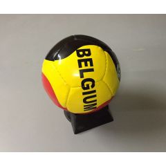 Minibal België Zwart/Geel/Rood