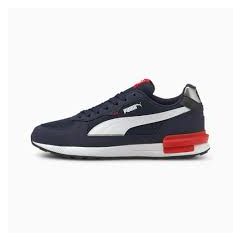 Graviton Sneakers Marineblauw/Wit/Rood_1