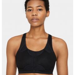Padded Sport-bh Medium Support Dames Zwart_1