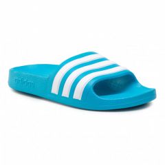 Adilette Aqua Junior Blauw/Wit_1