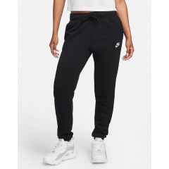 Club Fleece Joggingbroek Dames Zwart/Wit_1