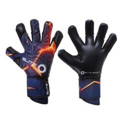 Volcan Keepershandschoenen Zwart/Oranje/Blauw