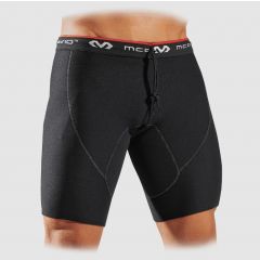 Neopreenshort met verstelbare trekkoord Zwart_1