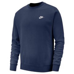 Club Fleece Sweater Navy/Wit_1